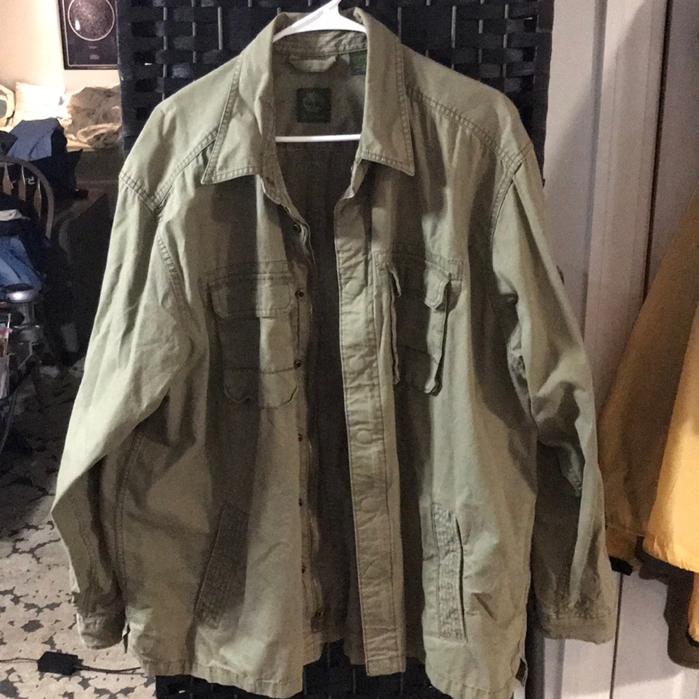 Timberland olive green jacket